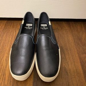 Metallic navy blue Kate Spade Keds
